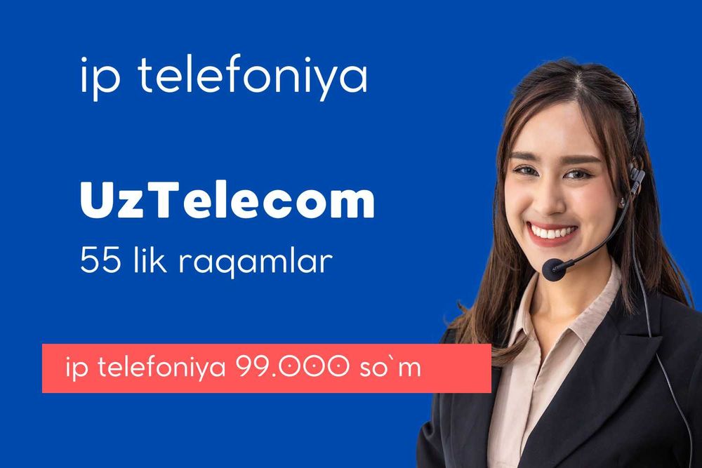 IP va SIP telefoniya — oson, tez va ishonchli