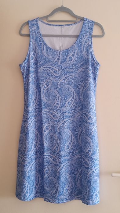 Нови дамски ежедневни рокли полиестер и елас