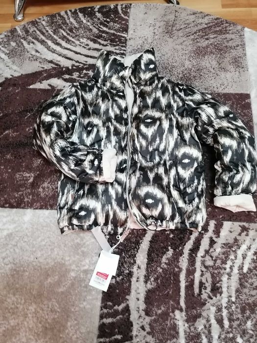 Geacă animal print două fețe
