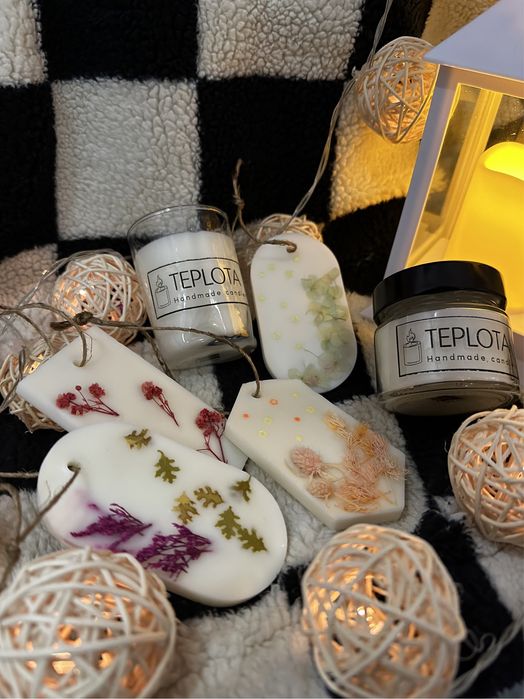 Продаю аромасвечи и аромасаше ручной работы