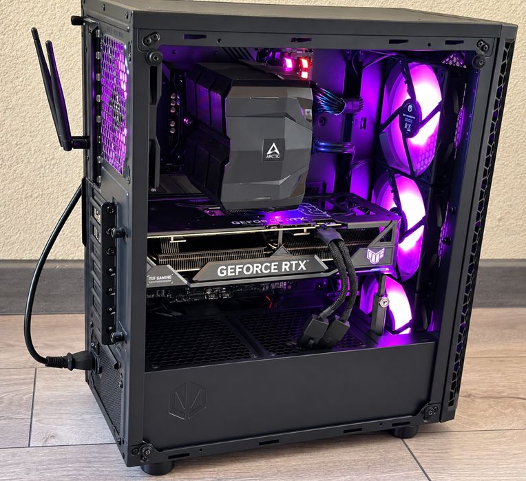 Gaming PC i7-13700KF + RTX 4070 Ti SUPER 16GB | 32GB | 1TB NVMe