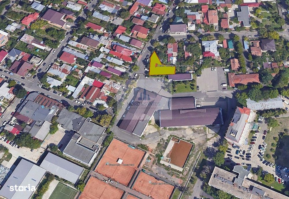 Metrou 1 Mai, Teren vila superba, autorizatie+Proiect