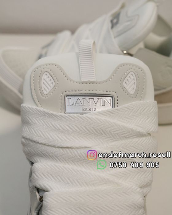 Lanvin Curb White Jellyfish