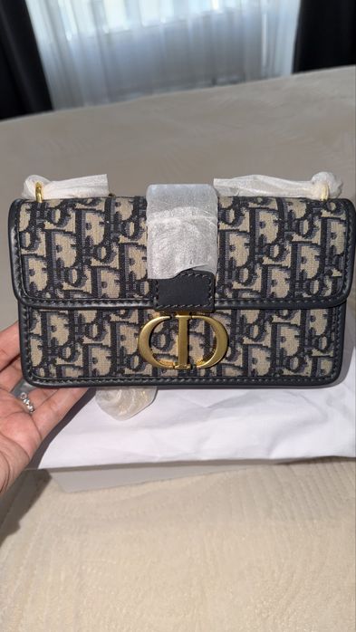 Сумка в стиле Dior 30 Montaigne Oblique