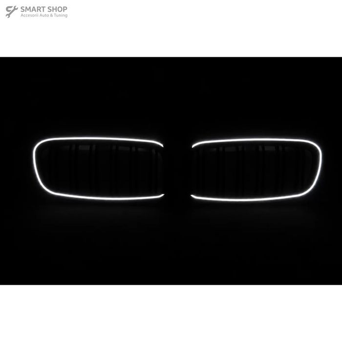 Grile Centrale Iluminate BMW Seria 3 F30 F31 (2011-2019) Negru M Desig