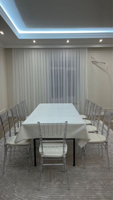 Аренда стол и стульев