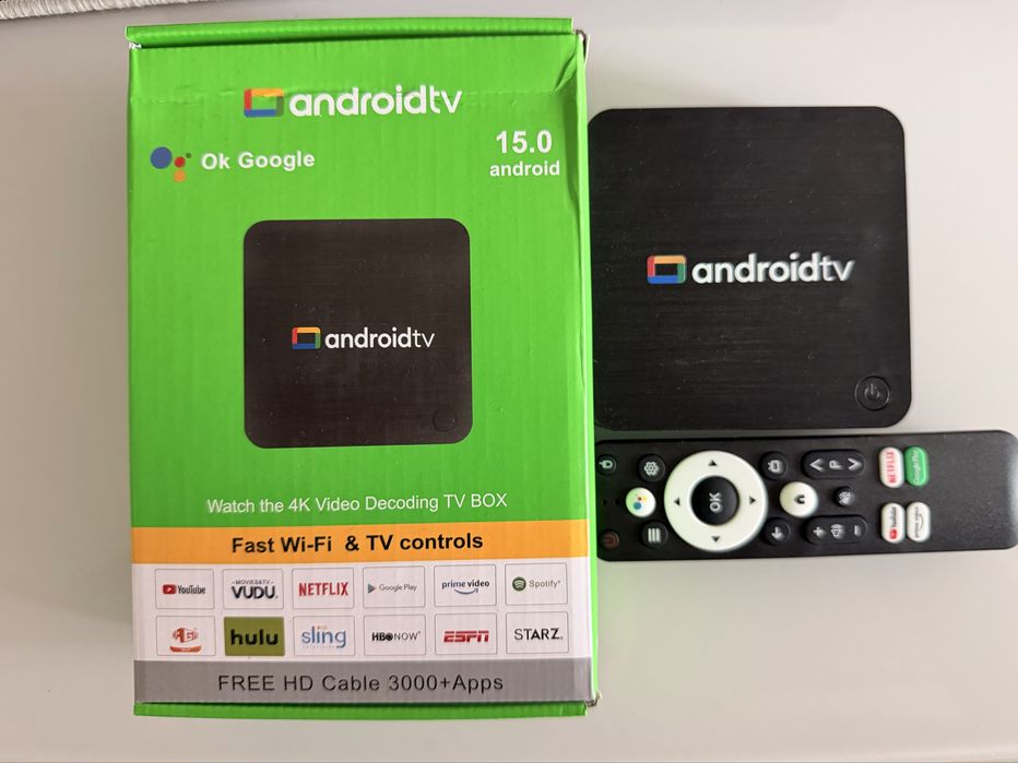 Медия плеър с Андроид 15 ram-8gb rom 128gb