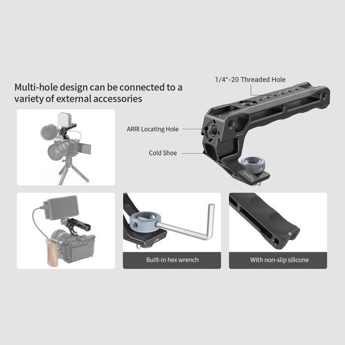 ПРОМО ! SmallRig Горна ръкохватка тип ARRI / фото аксесоар !