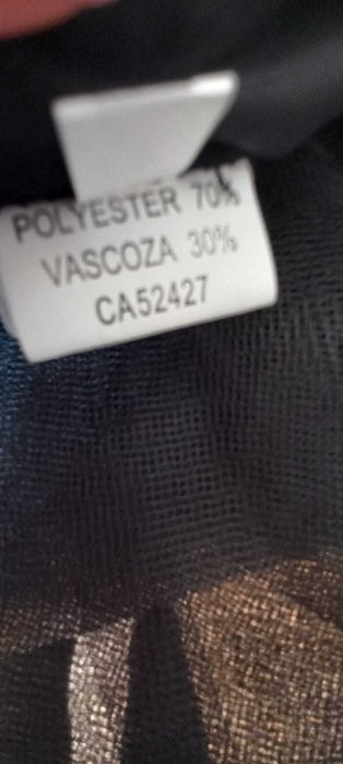 Rochie ocazie din dantela neagra si tulle, NOU cu eticheta