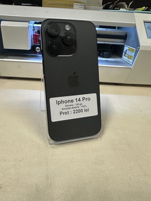 Iphone 14 pro / 128 gb / 100% baterie / garantie