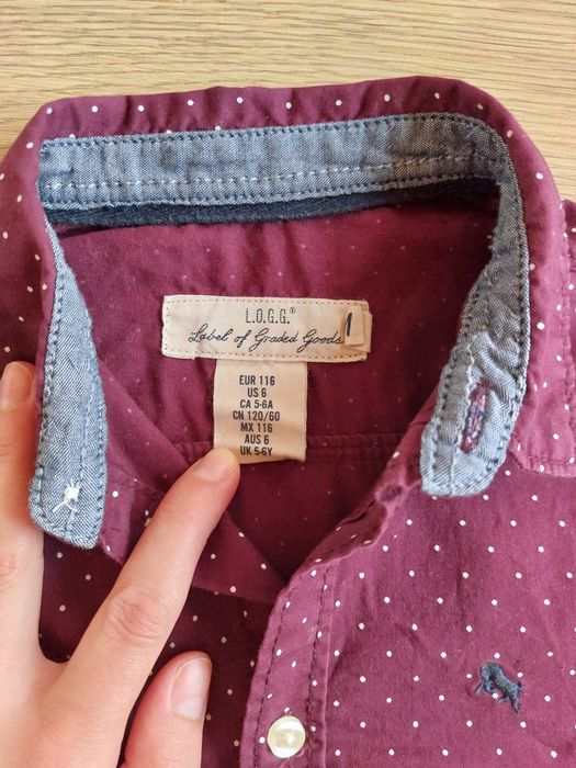 Риза hm, размер 116