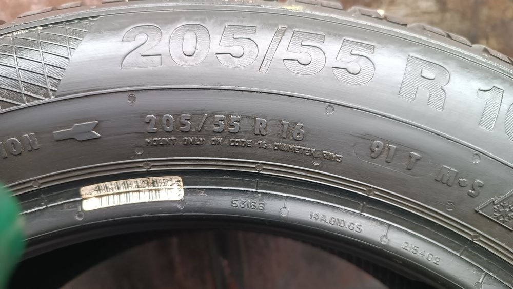 205/55/16 Continental