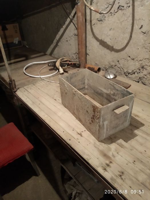 Форма для заливки шлака блока и лой блока 20/20/40см размер