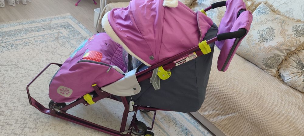 Санки Коляска Ника почти новые