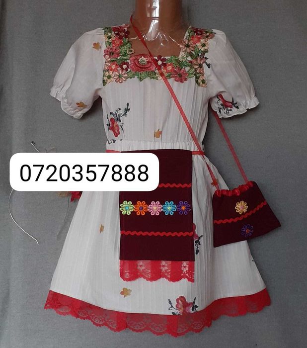 Costum popular pentru copii 3-4-5 -6 ani 175 lei