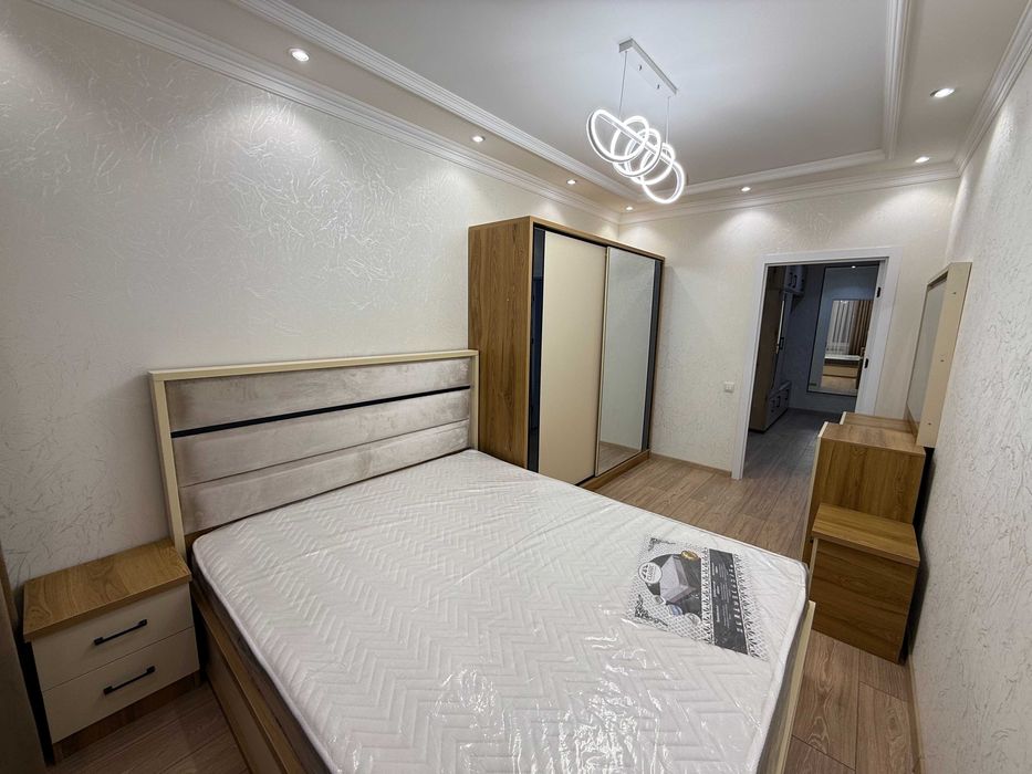 АРЕНДА, Бектемирский район, новостройка Мусаффо Маскан, элитный ремонт