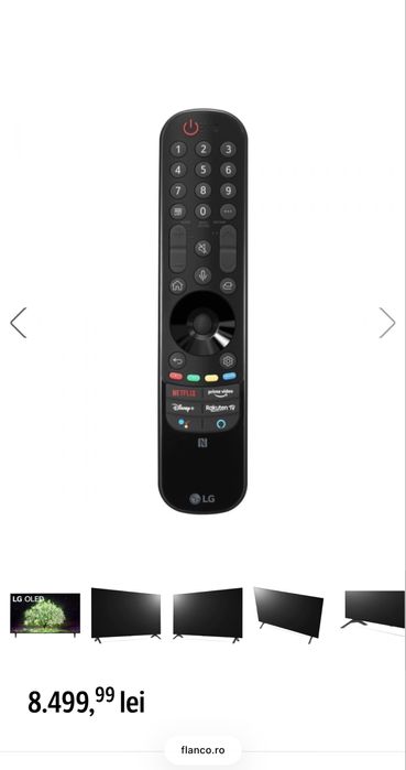 TV LG OLED 139 cm Smart 4K Ultra HD OLED55A13LA