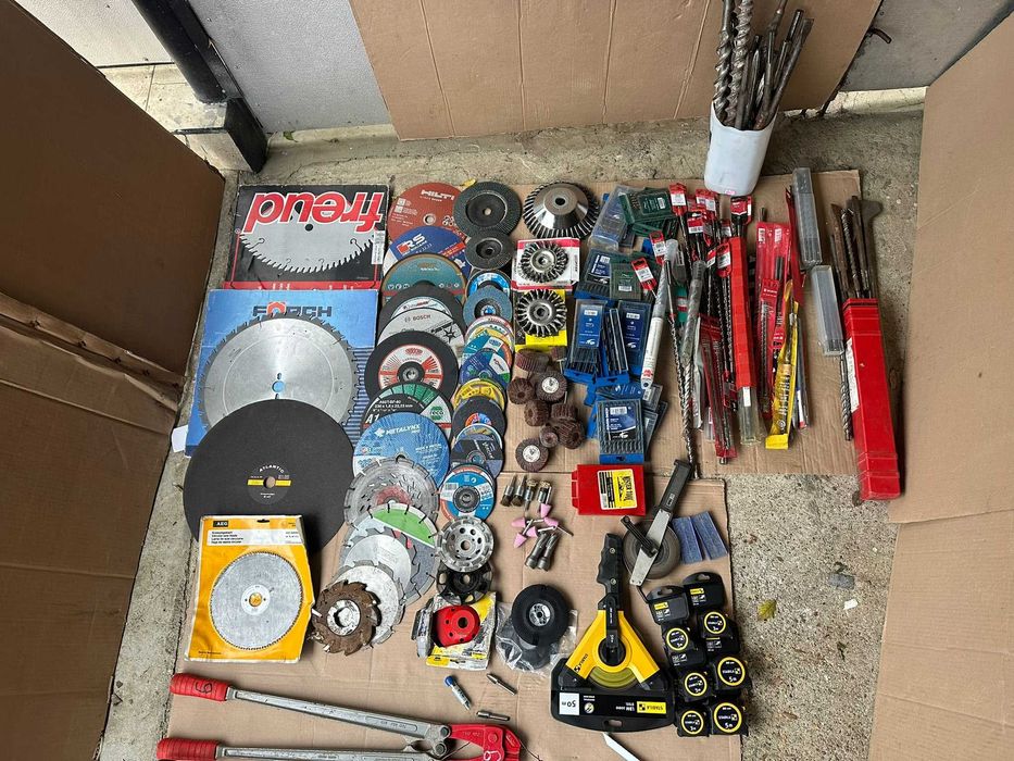 Discuri panze perii spirale dalte carote freze rulete clesti placute