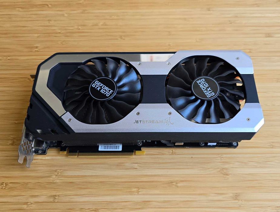 Запазена видеокарта Palit GTX 1070 JetStream 8GB