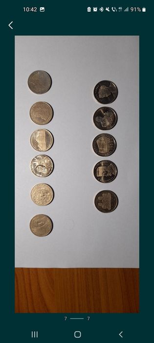 Vand monede de colectie