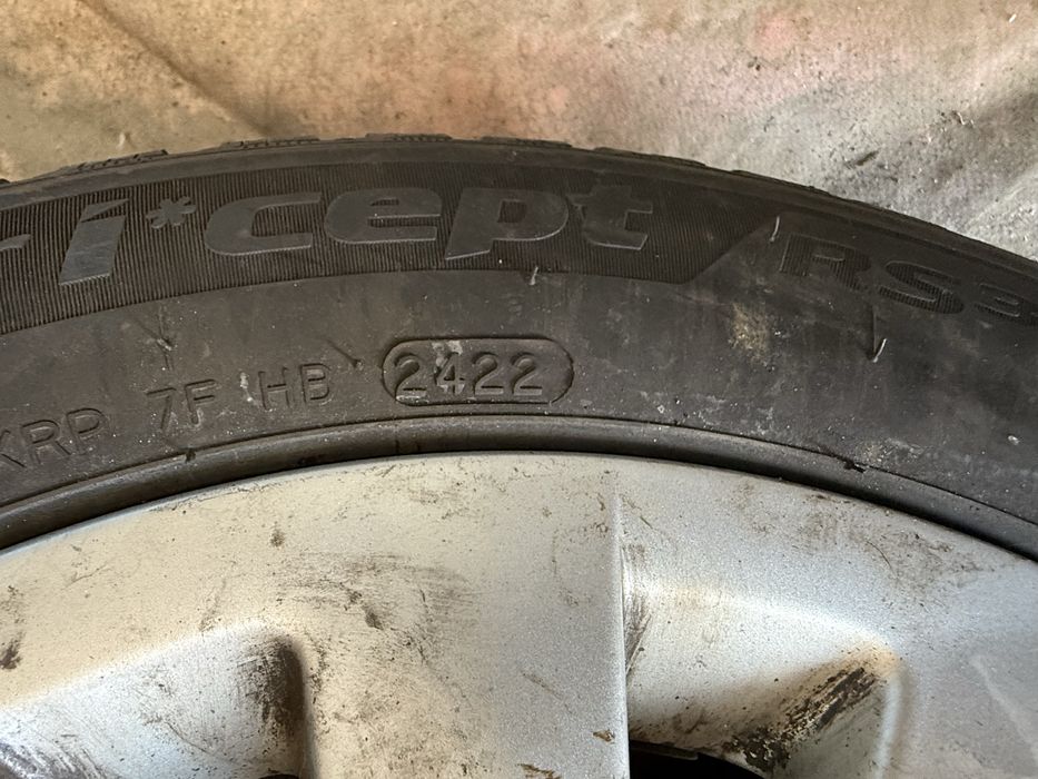 Jante Bmw Seria 1 3 5 cu anvelope iarna Hankook noi 205/55/16