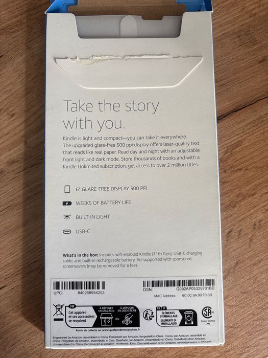 Kindle 11 чисто нов