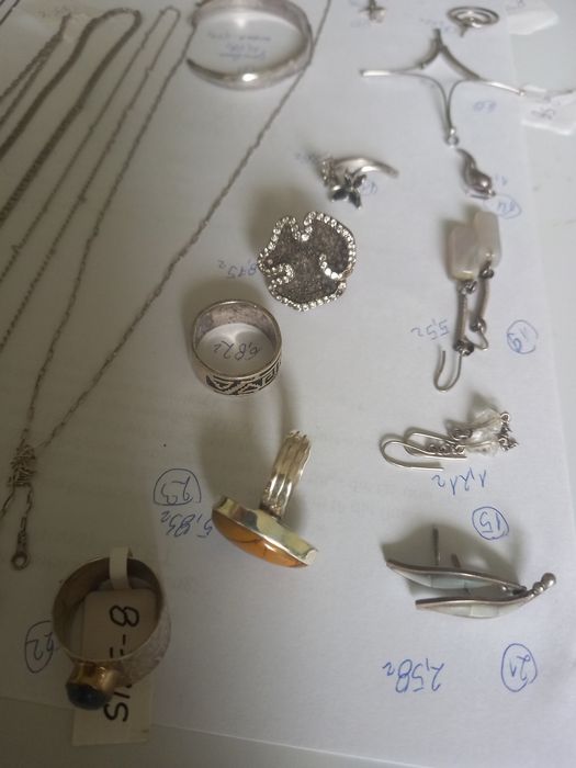 Сребърни бижута,