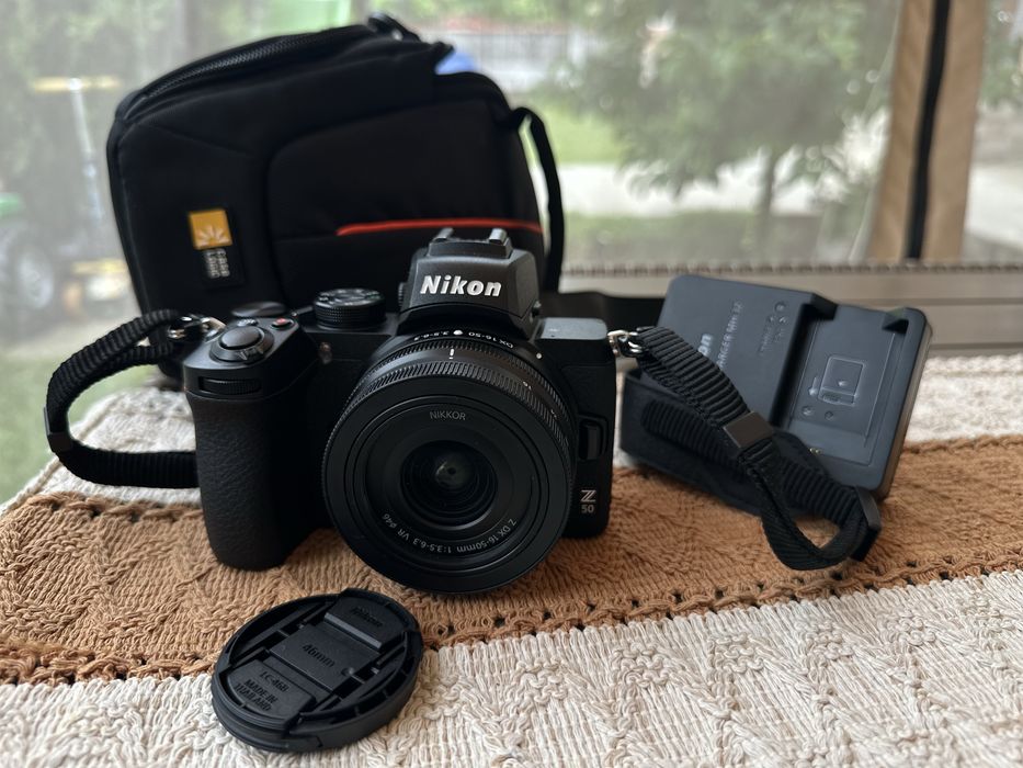 Фотоапарат Nikon Z50 + обектив Nikon Z DX 16-50mm VR
