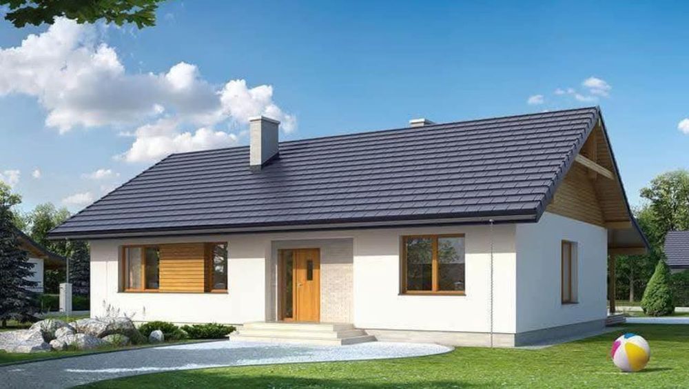 Vând case pe structura metalica învelite cu panouri sandwich