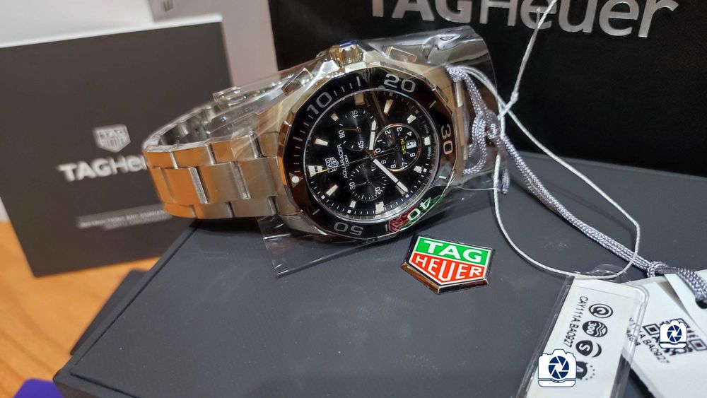 TAG HEUER AQUARACER Chronograph 300m CAY111A Мъжки Часовник НОВ