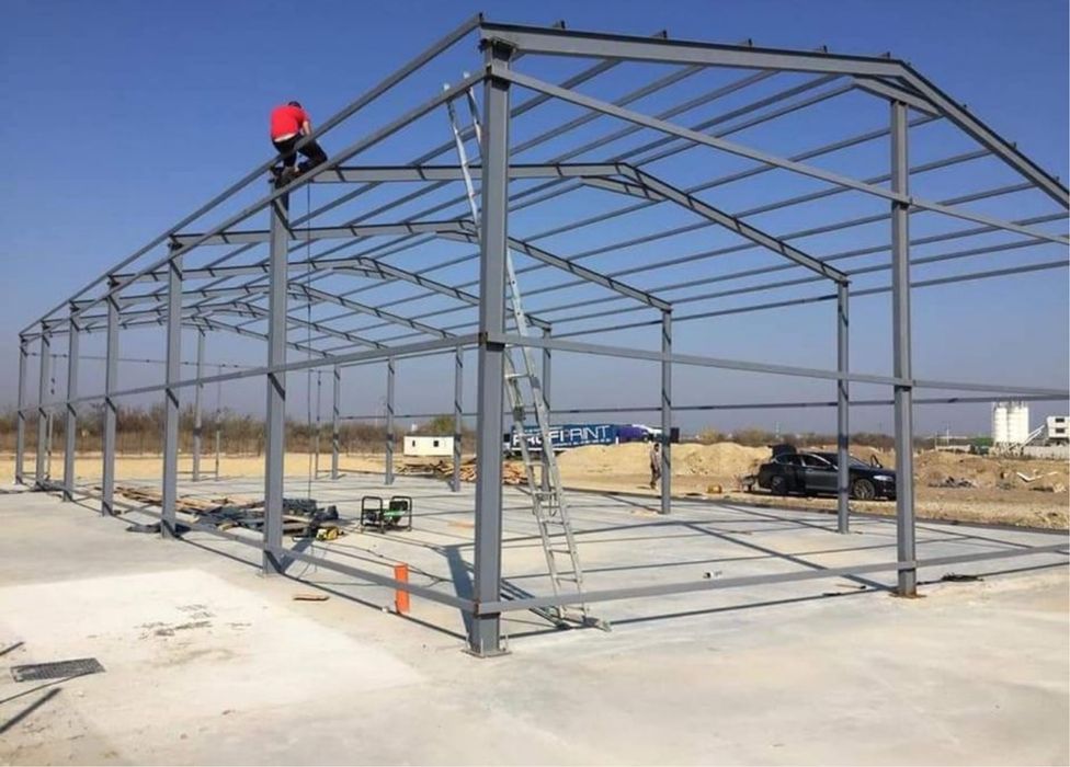 Vindem hale si structuri metalice cu montaj sau fara