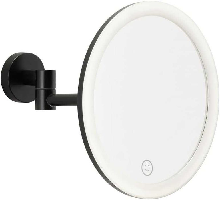 tesa VISIOON Oglindă de machiaj LED – Oglindă de perete cu iluminare reglabilă