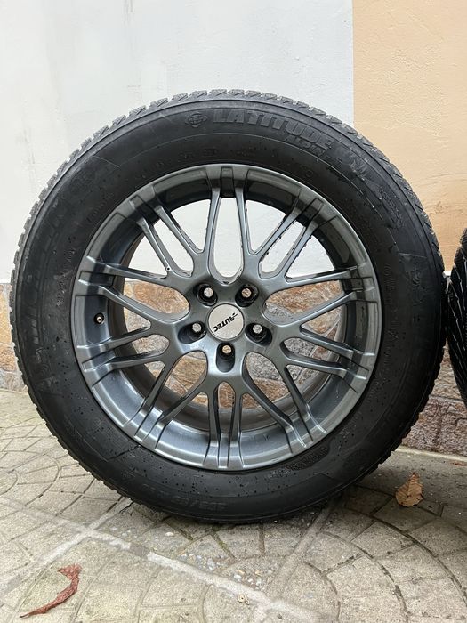 18-ки 5х112 Оригинални джанти Oxigin oxrock с зимни гуми Мишелин255/55