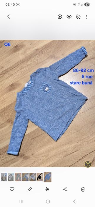 Vând hăinuțe copii