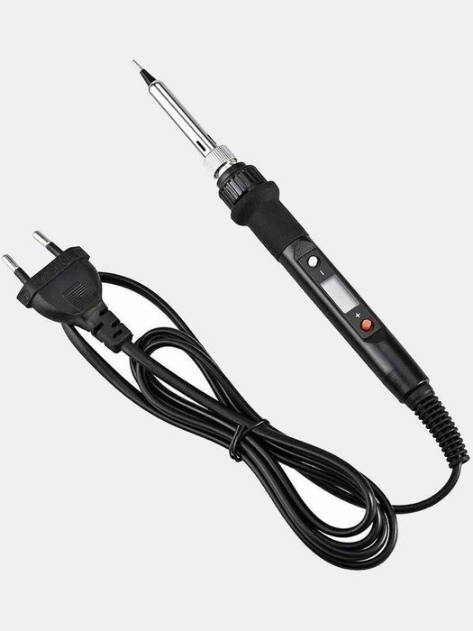 Паяльник электрический, набор с регулировкой температуры, 80 Вт