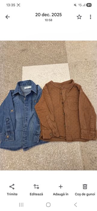 Lot haine mărimea 80-86 state impecabila