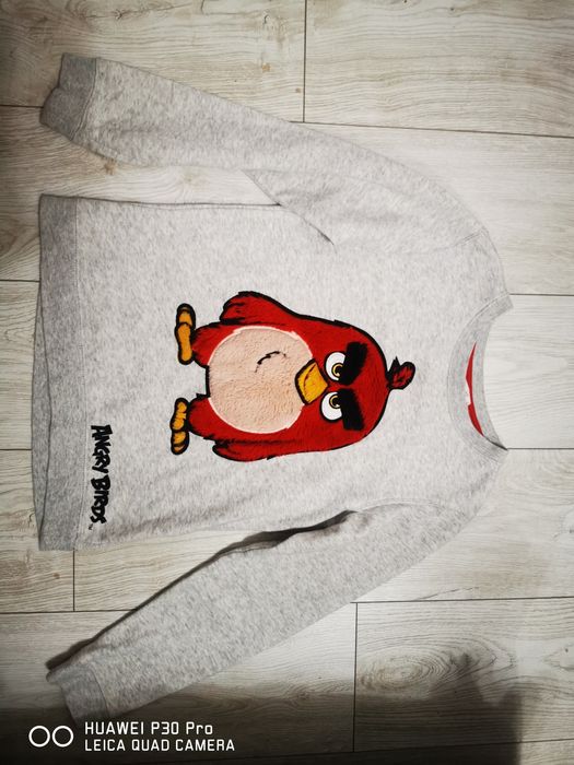 Bluza H&M Angry Birds 8-10 ani ca noua