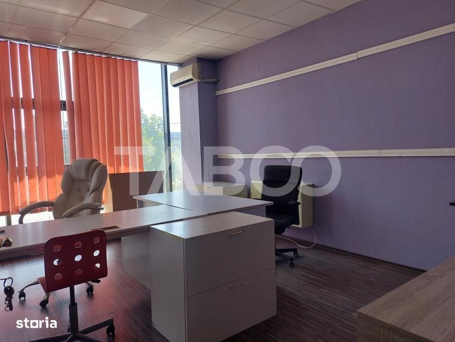 Spatiu birou de inchiriat 150 mp 4 camere langa autostrada Sibiu