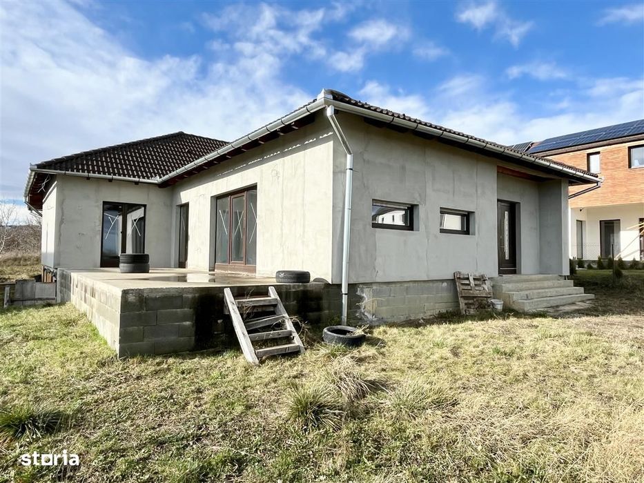Casa individuala, nouă, de vânzare – 810 mp teren – 133 mp utili