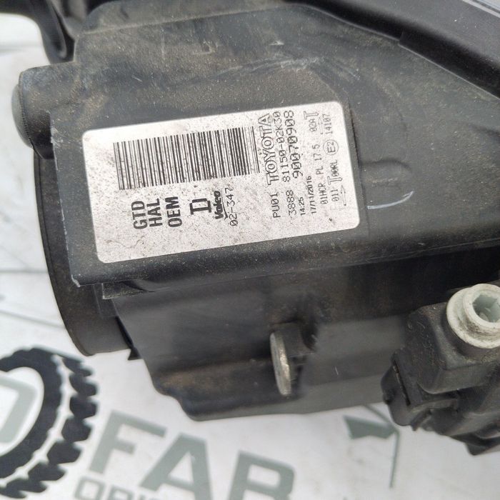 Far stanga Toyota Auris Facelift Lupa 81150-02K30 an 2015-2016-2017-20