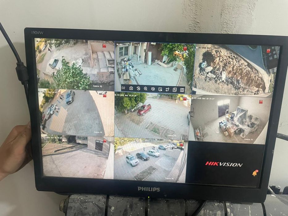 Установка видеодомофонов
