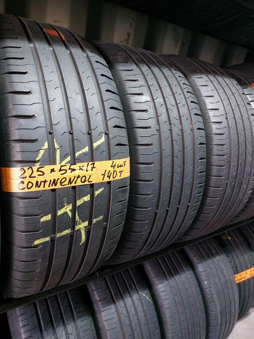 Продам резину 225/55/17 4шт. CONTINENTAL.140000тг. В хорошем состоянии