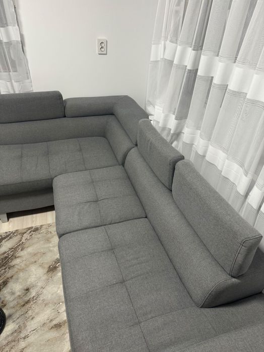 Ъглов диван - разтегателен