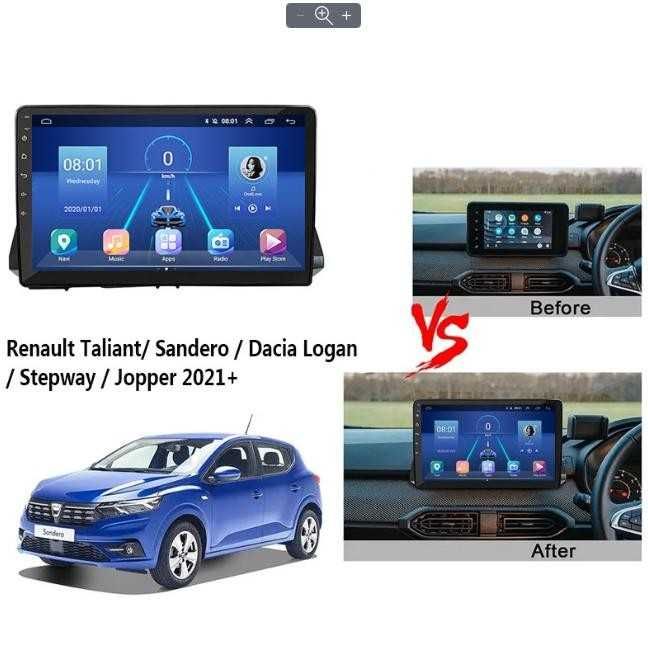 Dacia Jogger /Renault Taliant 9" Aндроид навигация, 9600
