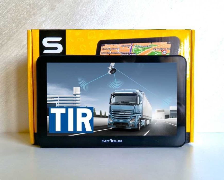 GPS Navigatii - SERIOUX 7"inch.Actualizate,NOI,Truck,TIR,Camion,Auto.