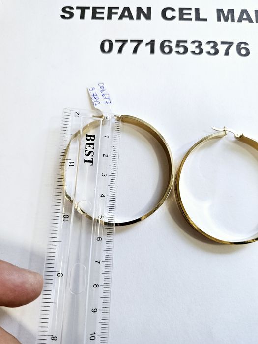 Vand cercei din aur 14 k 9.78 g cod 677