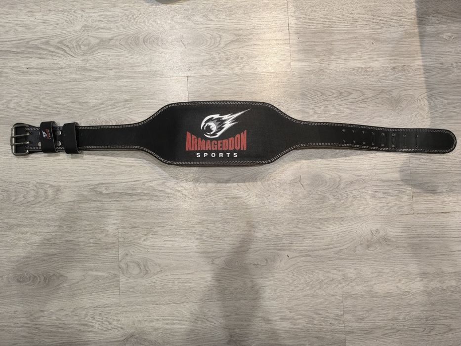 Колан за вдигане на тежести, естествена кожа