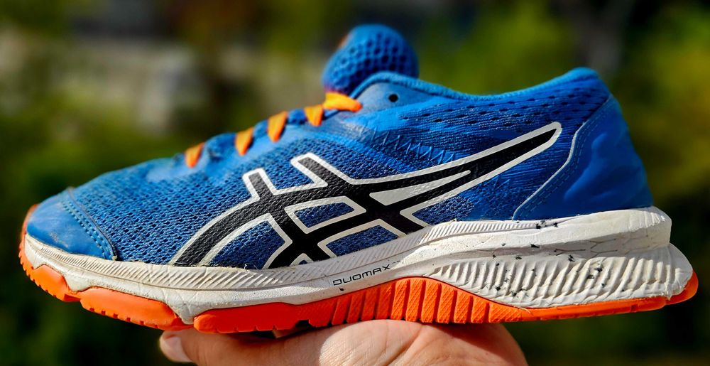 Asics GT-1000 10 GS – Mărimea 37 – Albastru/Portocaliu șireturi elastice