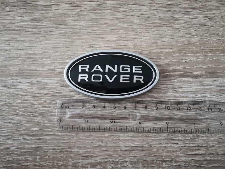 задна черна емблема лого Range Rover