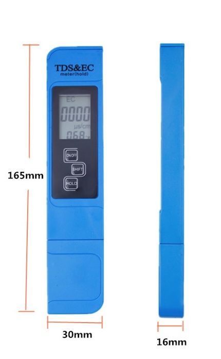 ТДС ЕС метр 3 в 1